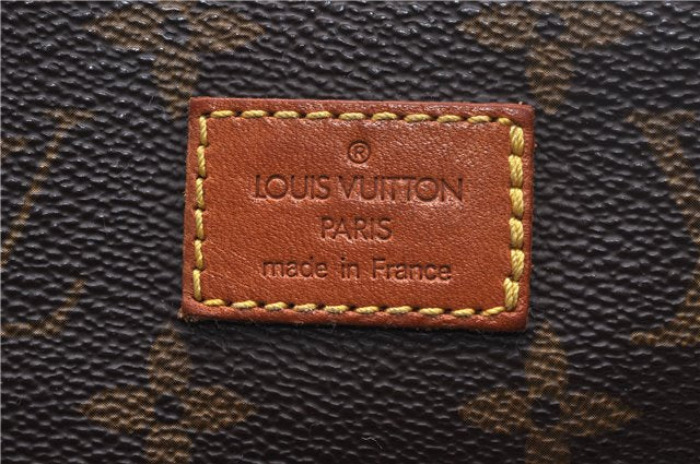 Auth Louis Vuitton Monogram Saumur 35 Shoulder Cross Body Bag M42254 LV 1442D