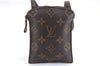 Authentic Louis Vuitton Monogram Pochette Secret Shoulder Bag M45484 LV 1442E