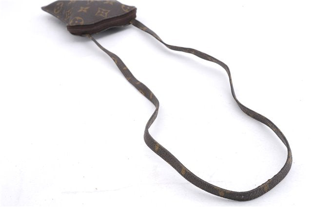 Authentic Louis Vuitton Monogram Pochette Secret Shoulder Bag M45484 LV 1442E