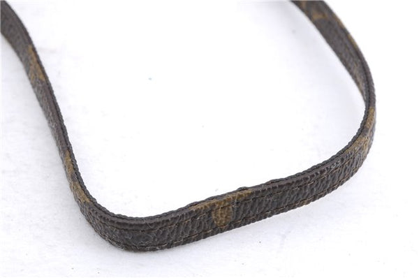 Authentic Louis Vuitton Monogram Pochette Secret Shoulder Bag M45484 LV 1442E