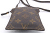 Authentic Louis Vuitton Monogram Pochette Secret Shoulder Bag M45484 LV 1442E
