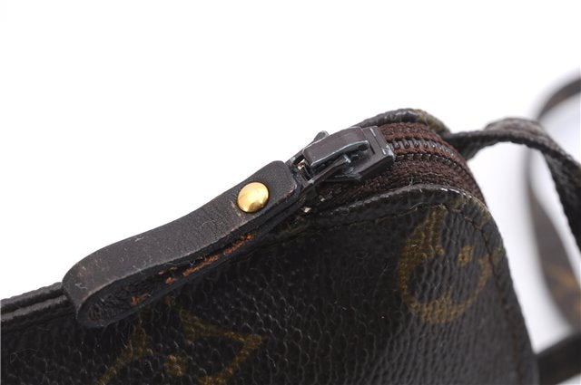 Authentic Louis Vuitton Monogram Pochette Secret Shoulder Bag M45484 LV 1442E