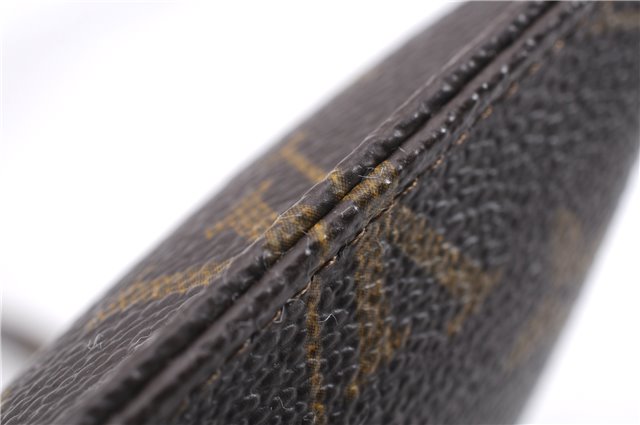 Authentic Louis Vuitton Monogram Pochette Secret Shoulder Bag M45484 LV 1442E