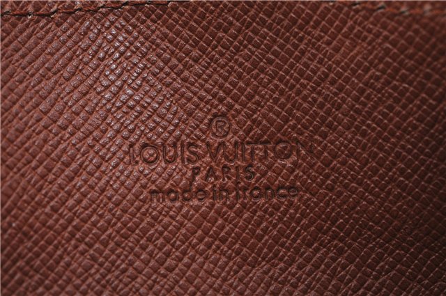 Authentic Louis Vuitton Monogram Pochette Secret Shoulder Bag M45484 LV 1442E