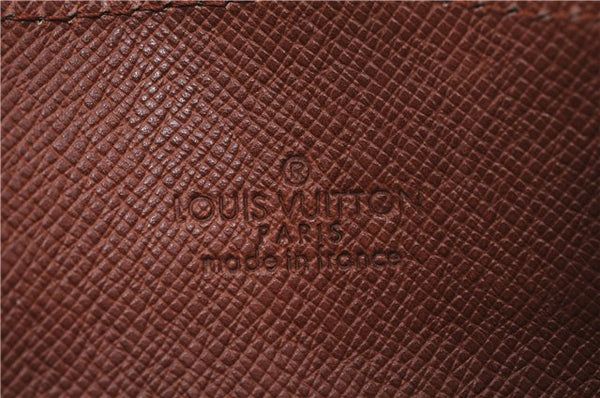 Authentic Louis Vuitton Monogram Pochette Secret Shoulder Bag M45484 LV 1442E