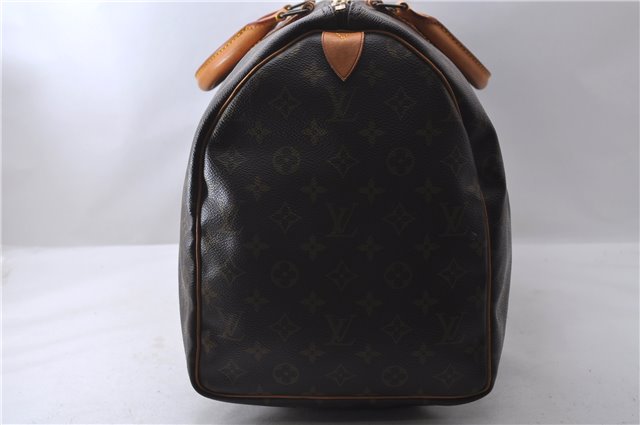 Auth Louis Vuitton Monogram Keepall Bandouliere 50 Boston Bag M41416 LV 1443D