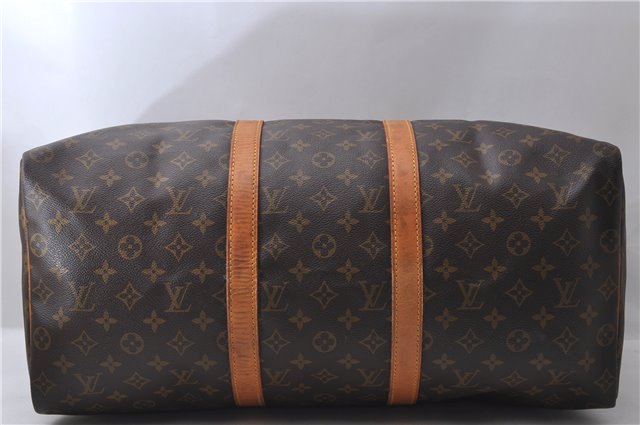 Auth Louis Vuitton Monogram Keepall Bandouliere 50 Boston Bag M41416 LV 1443D