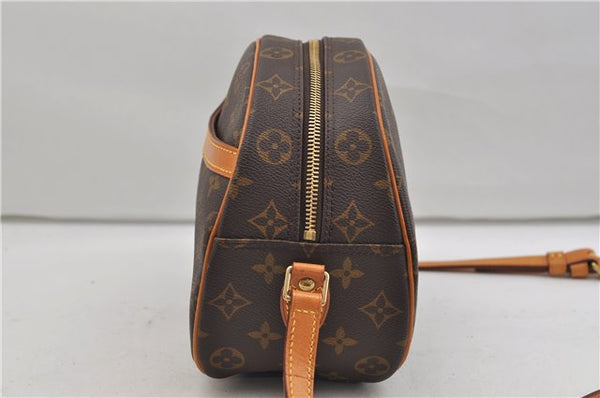Authentic Louis Vuitton Monogram Blois Shoulder Cross Body Bag M51221 LV 1443E