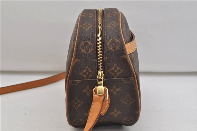 Authentic Louis Vuitton Monogram Blois Shoulder Cross Body Bag M51221 LV 1443E