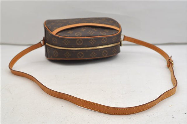 Authentic Louis Vuitton Monogram Blois Shoulder Cross Body Bag M51221 LV 1443E