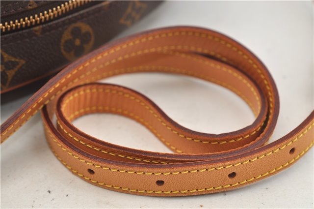 Authentic Louis Vuitton Monogram Blois Shoulder Cross Body Bag M51221 LV 1443E