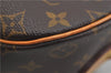 Authentic Louis Vuitton Monogram Blois Shoulder Cross Body Bag M51221 LV 1443E