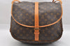 Authentic Louis Vuitton Monogram Saumur 35 Shoulder Cross Bag M42254 LV 1443I