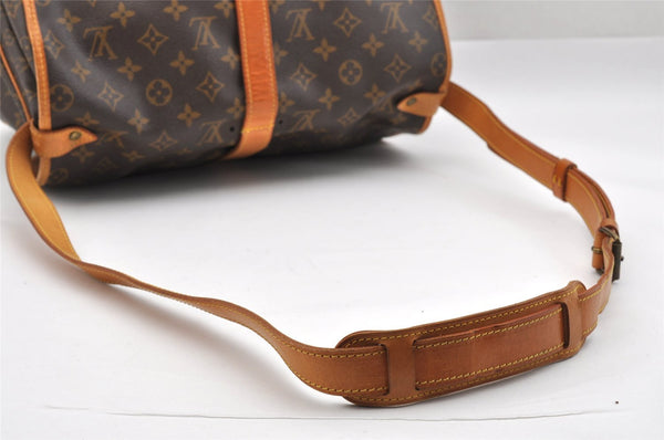Authentic Louis Vuitton Monogram Saumur 35 Shoulder Cross Bag M42254 LV 1443I
