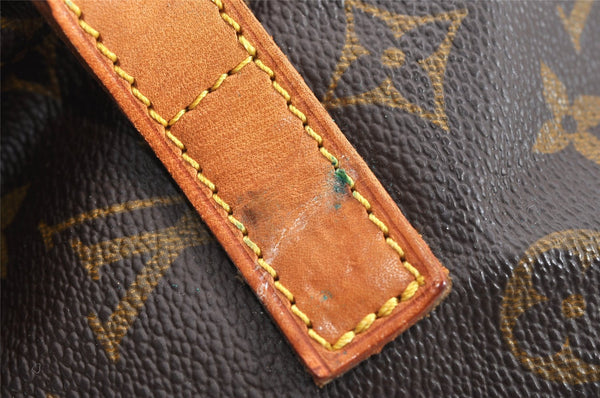 Authentic Louis Vuitton Monogram Saumur 35 Shoulder Cross Bag M42254 LV 1443I