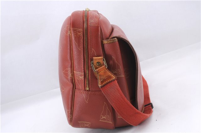 Auth Louis Vuitton LV Cup Calvi Messenger Shoulder Cross Bag M80028 Orange 1444E