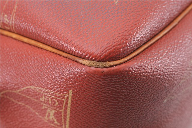 Auth Louis Vuitton LV Cup Calvi Messenger Shoulder Cross Bag M80028 Orange 1444E