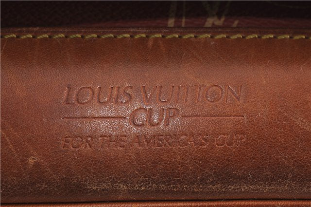 Auth Louis Vuitton LV Cup Calvi Messenger Shoulder Cross Bag M80028 Orange 1444E