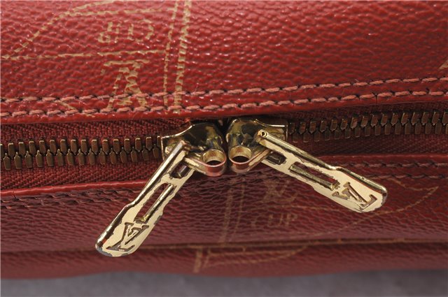 Auth Louis Vuitton LV Cup Calvi Messenger Shoulder Cross Bag M80028 Orange 1444E