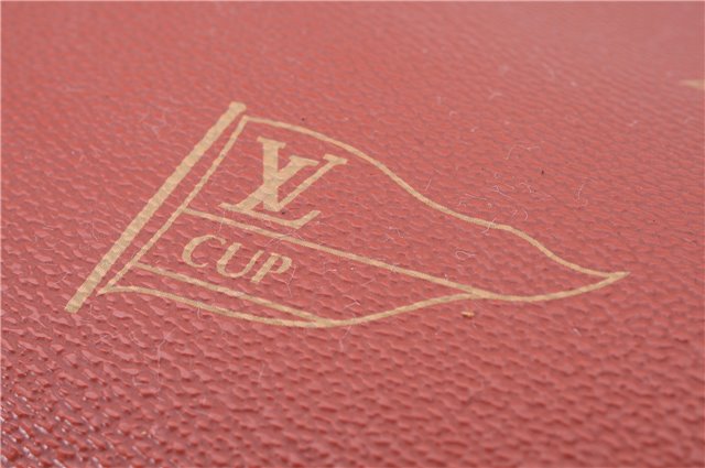 Auth Louis Vuitton LV Cup Calvi Messenger Shoulder Cross Bag M80028 Orange 1444E