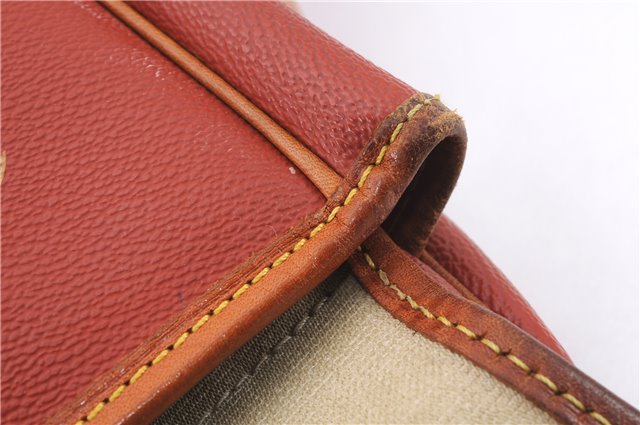 Auth Louis Vuitton LV Cup Calvi Messenger Shoulder Cross Bag M80028 Orange 1444E