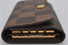 Authentic Louis Vuitton Damier Multicles 4 Key Case Holder N62631 LV 1444F