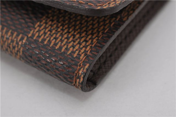 Authentic Louis Vuitton Damier Multicles 4 Key Case Holder N62631 LV 1444F