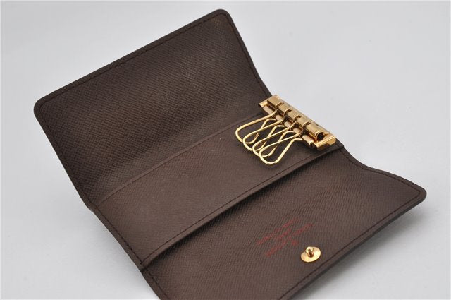 Authentic Louis Vuitton Damier Multicles 4 Key Case Holder N62631 LV 1444F