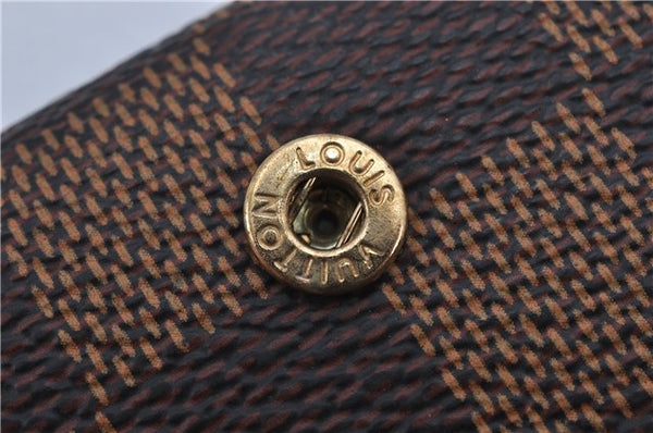 Authentic Louis Vuitton Damier Multicles 4 Key Case Holder N62631 LV 1444F