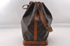 Authentic Louis Vuitton Monogram Noe Shoulder Drawstring Bag M42224 LV 1444I