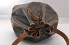 Authentic Louis Vuitton Monogram Noe Shoulder Drawstring Bag M42224 LV 1444I