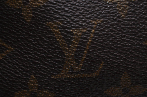 Authentic Louis Vuitton Monogram Noe Shoulder Drawstring Bag M42224 LV 1444I