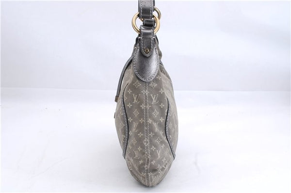Auth Louis Vuitton Monogram Mini Lin Manon PM Shoulder Bag Gray M95620 LV 1445E
