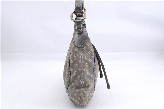 Auth Louis Vuitton Monogram Mini Lin Manon PM Shoulder Bag Gray M95620 LV 1445E