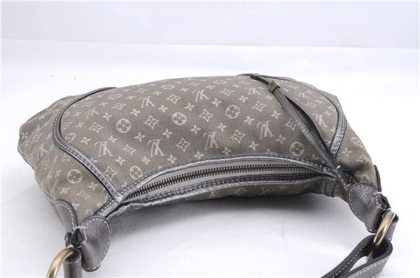 Auth Louis Vuitton Monogram Mini Lin Manon PM Shoulder Bag Gray M95620 LV 1445E