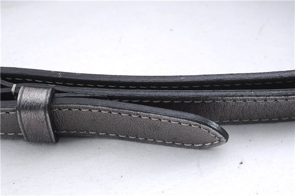 Auth Louis Vuitton Monogram Mini Lin Manon PM Shoulder Bag Gray M95620 LV 1445E