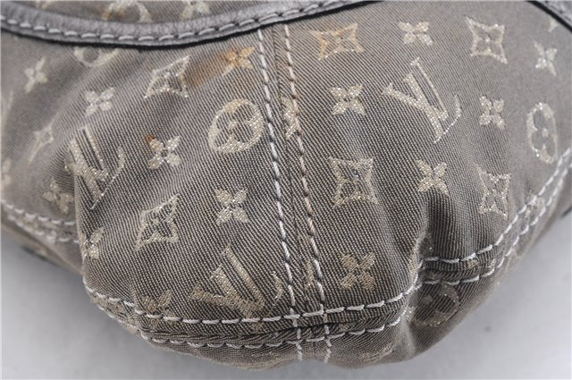 Auth Louis Vuitton Monogram Mini Lin Manon PM Shoulder Bag Gray M95620 LV 1445E