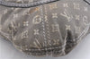 Auth Louis Vuitton Monogram Mini Lin Manon PM Shoulder Bag Gray M95620 LV 1445E