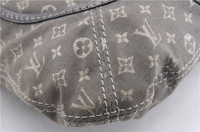 Auth Louis Vuitton Monogram Mini Lin Manon PM Shoulder Bag Gray M95620 LV 1445E