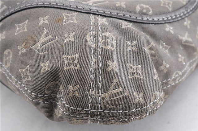 Auth Louis Vuitton Monogram Mini Lin Manon PM Shoulder Bag Gray M95620 LV 1445E