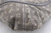 Auth Louis Vuitton Monogram Mini Lin Manon PM Shoulder Bag Gray M95620 LV 1445E