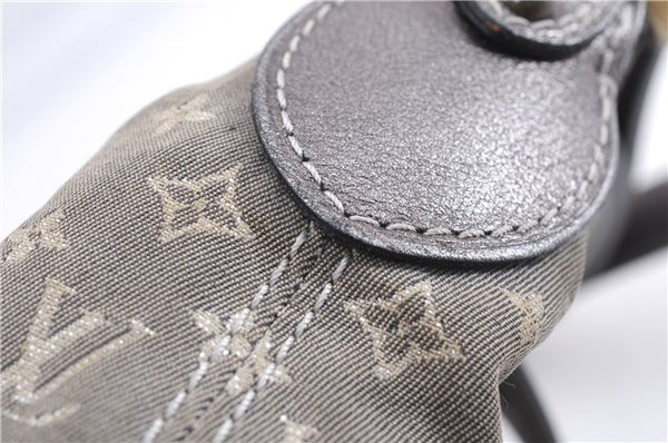 Auth Louis Vuitton Monogram Mini Lin Manon PM Shoulder Bag Gray M95620 LV 1445E