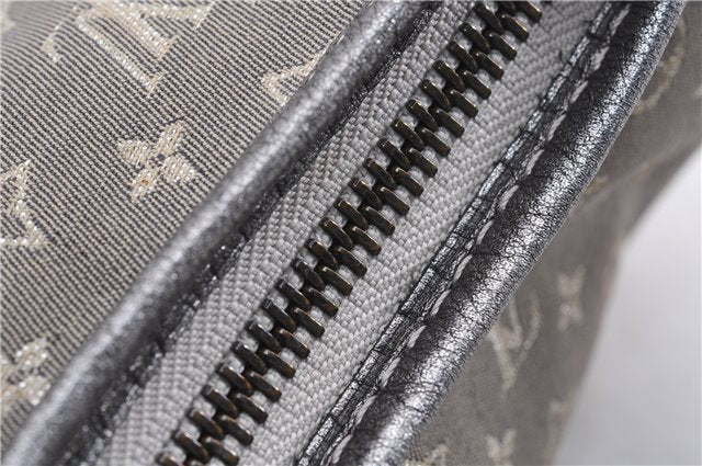 Auth Louis Vuitton Monogram Mini Lin Manon PM Shoulder Bag Gray M95620 LV 1445E