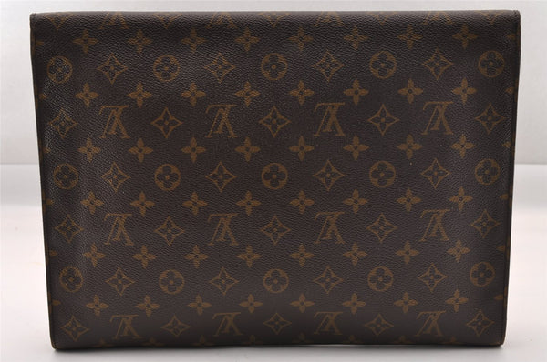 Authentic Louis Vuitton Monogram Porte Envelope Documents Case M51801 LV 1445I