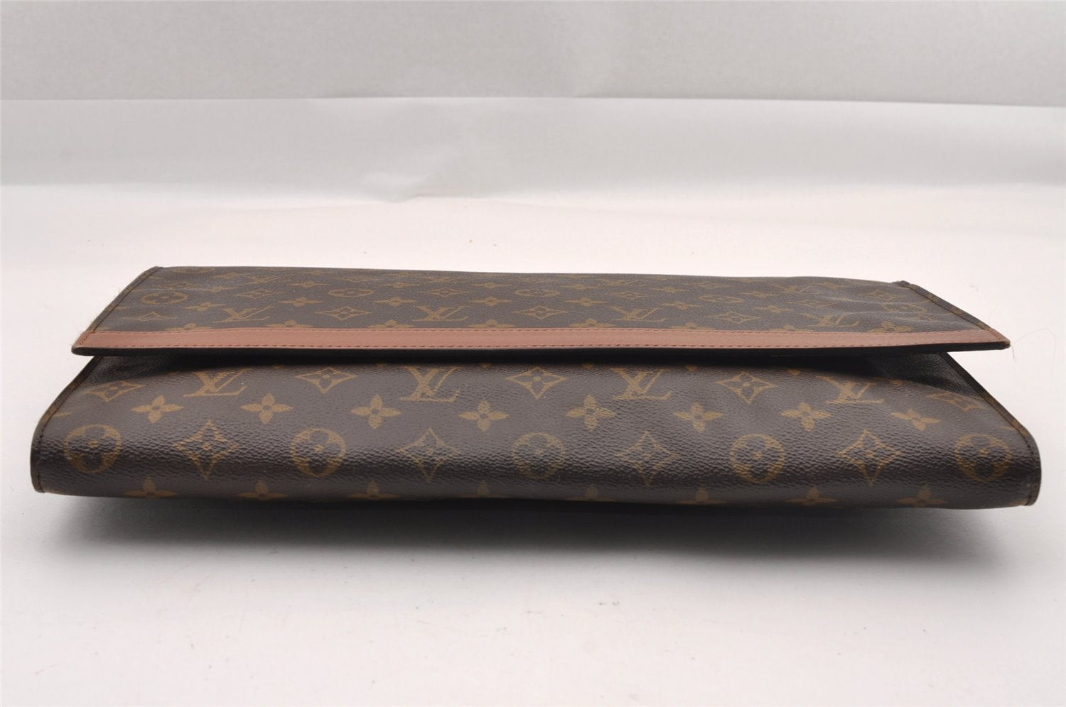 Authentic Louis Vuitton Monogram Porte Envelope Documents Case M51801 LV 1445I