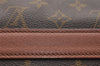 Authentic Louis Vuitton Monogram Porte Envelope Documents Case M51801 LV 1445I