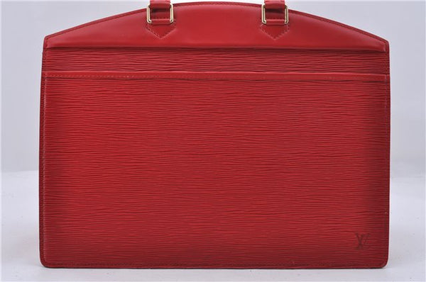 Authentic Louis Vuitton Epi Riviera Hand Bag Red M48187 LV 1446D