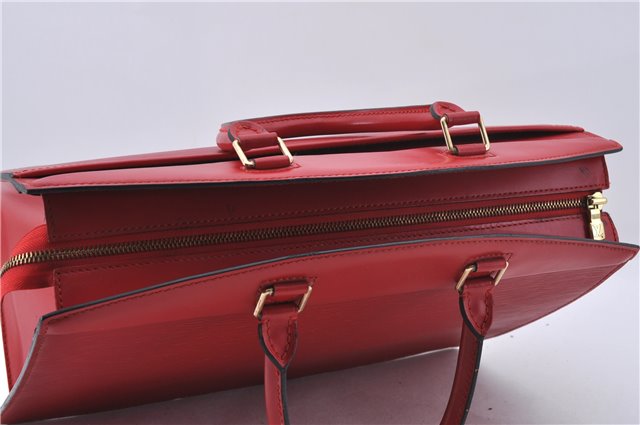 Authentic Louis Vuitton Epi Riviera Hand Bag Red M48187 LV 1446D