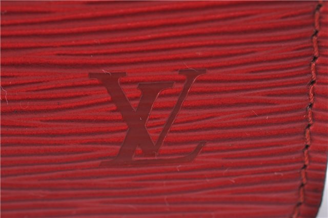 Authentic Louis Vuitton Epi Riviera Hand Bag Red M48187 LV 1446D