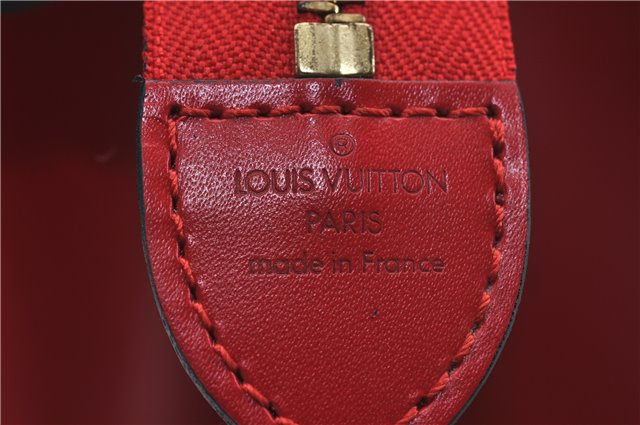 Authentic Louis Vuitton Epi Riviera Hand Bag Red M48187 LV 1446D